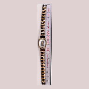 Elgin Brown and Gold Tone Watch